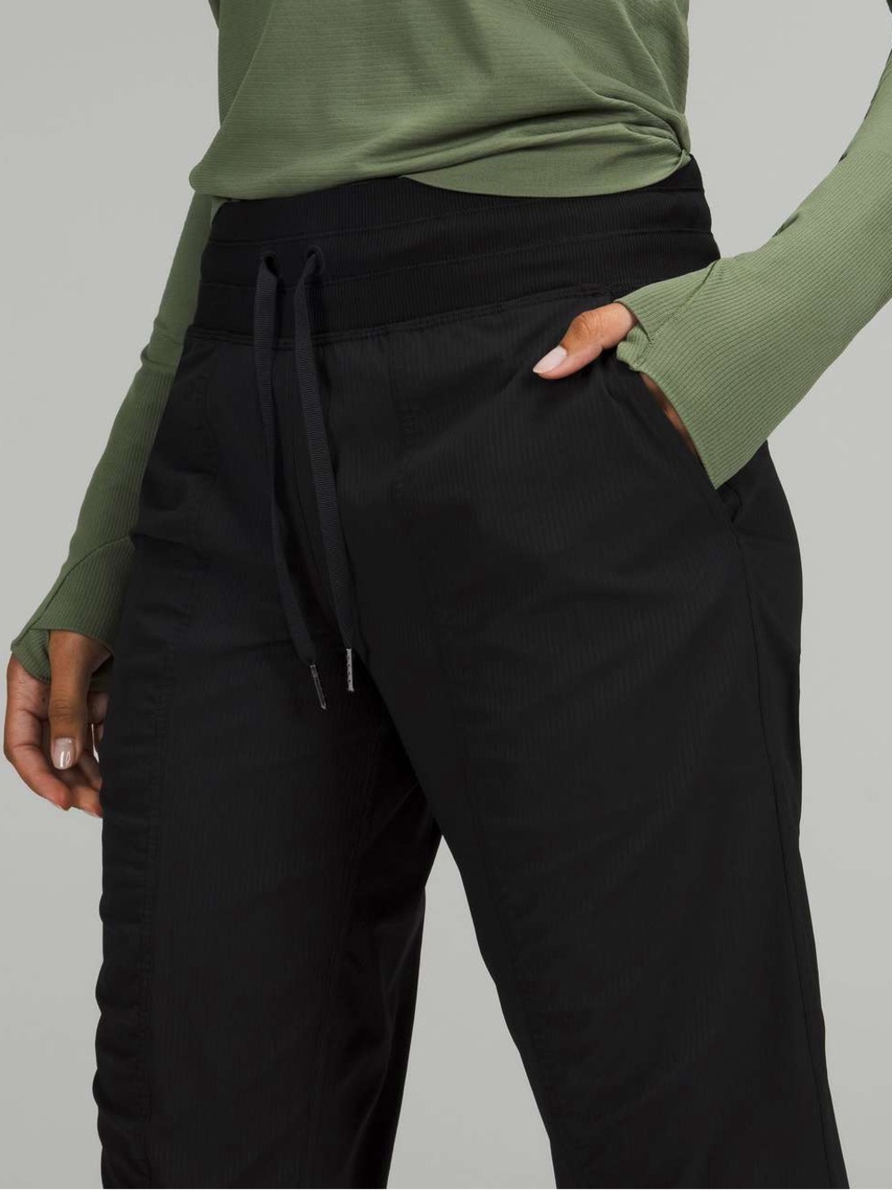 Lululemon Dance Studio Mid-Rise Joggers Full Length Black Women’s Size 0 - Picture 3 of 11